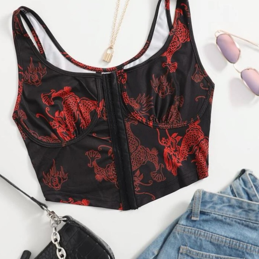 Bustier Crop Top